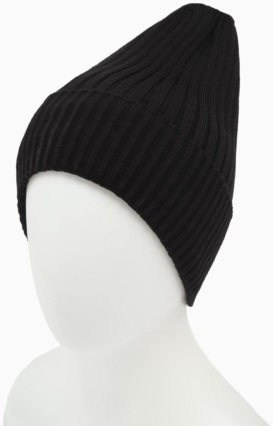 Шапка женская зимняя, цвет чёрный, размер 52-56