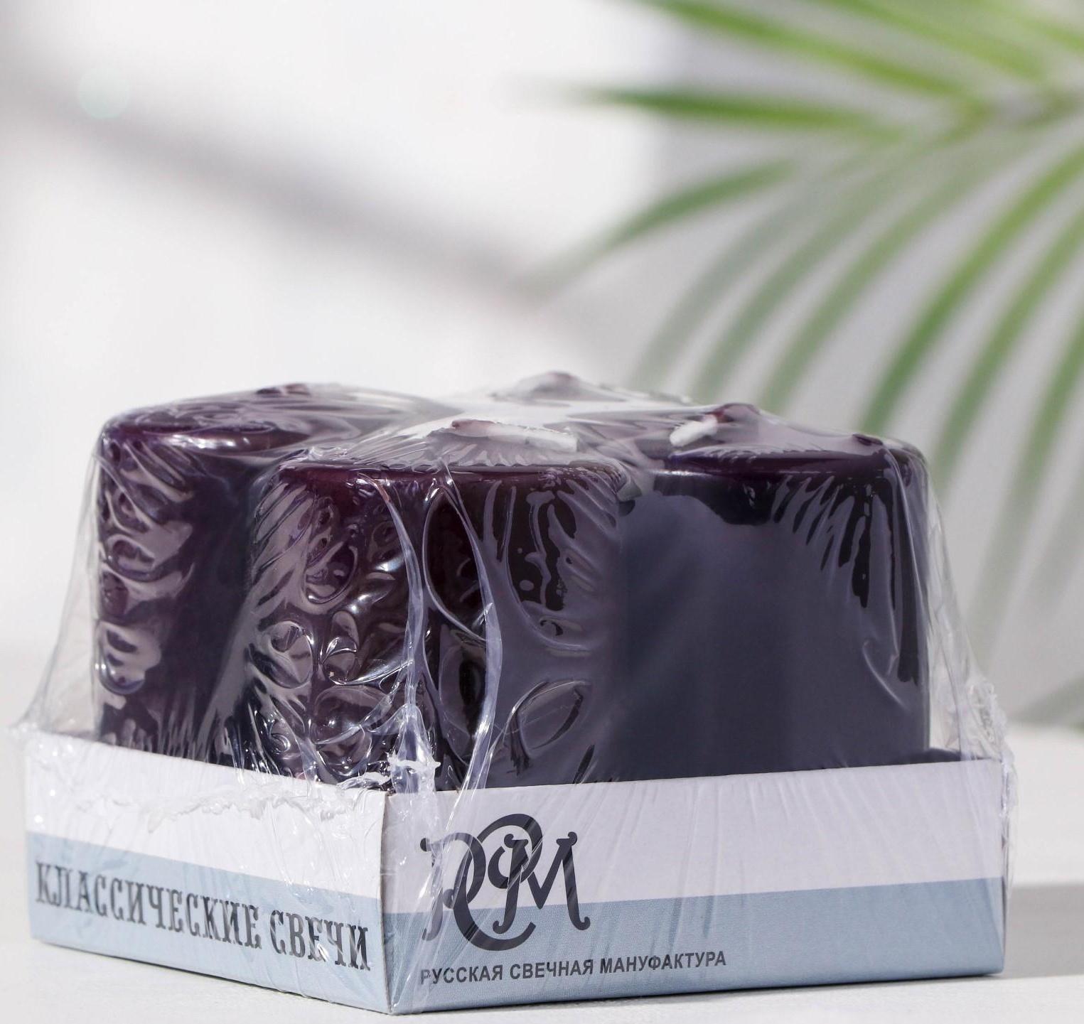 Набор свечей-цилиндров 