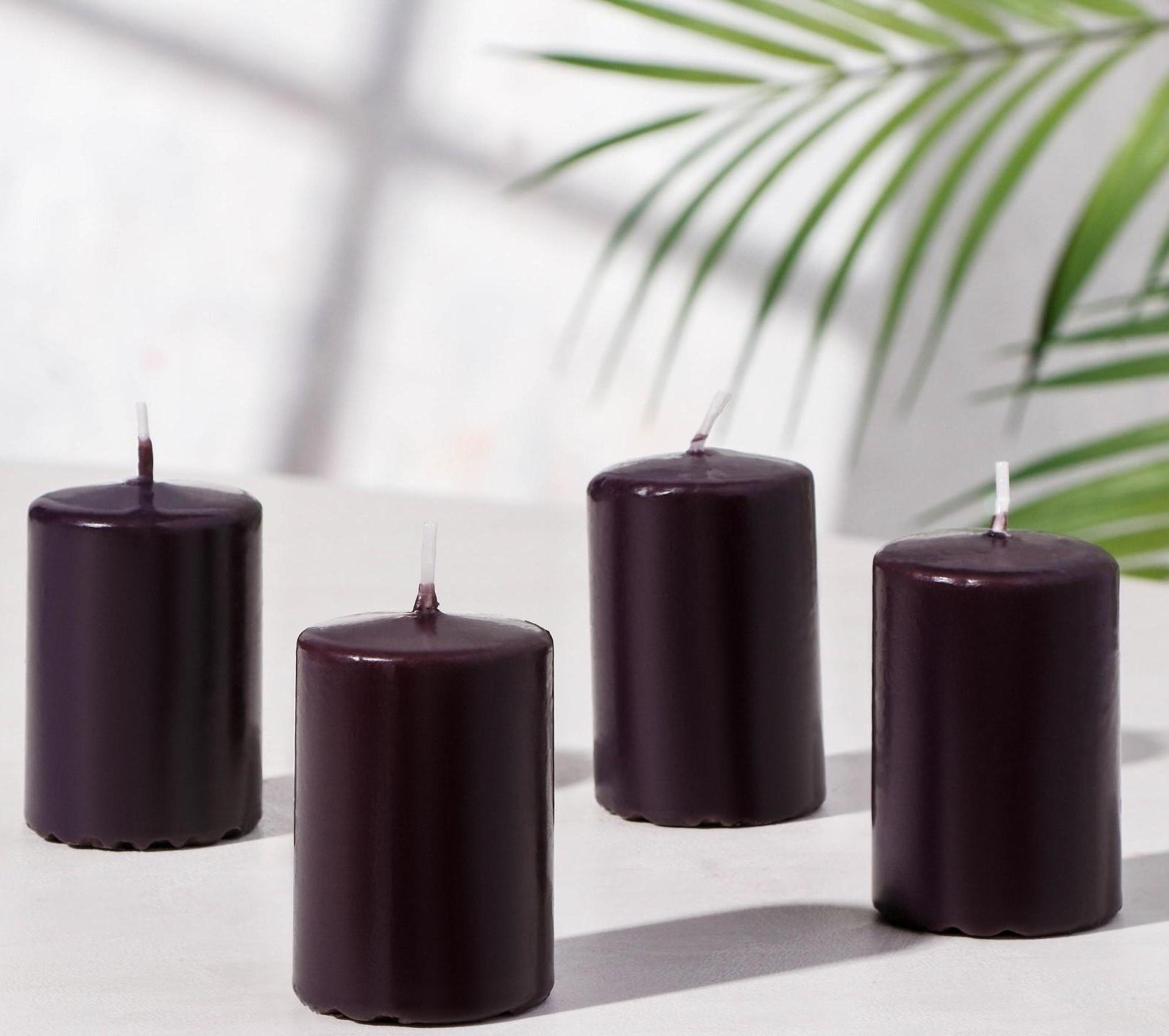 Набор свечей-цилиндров 