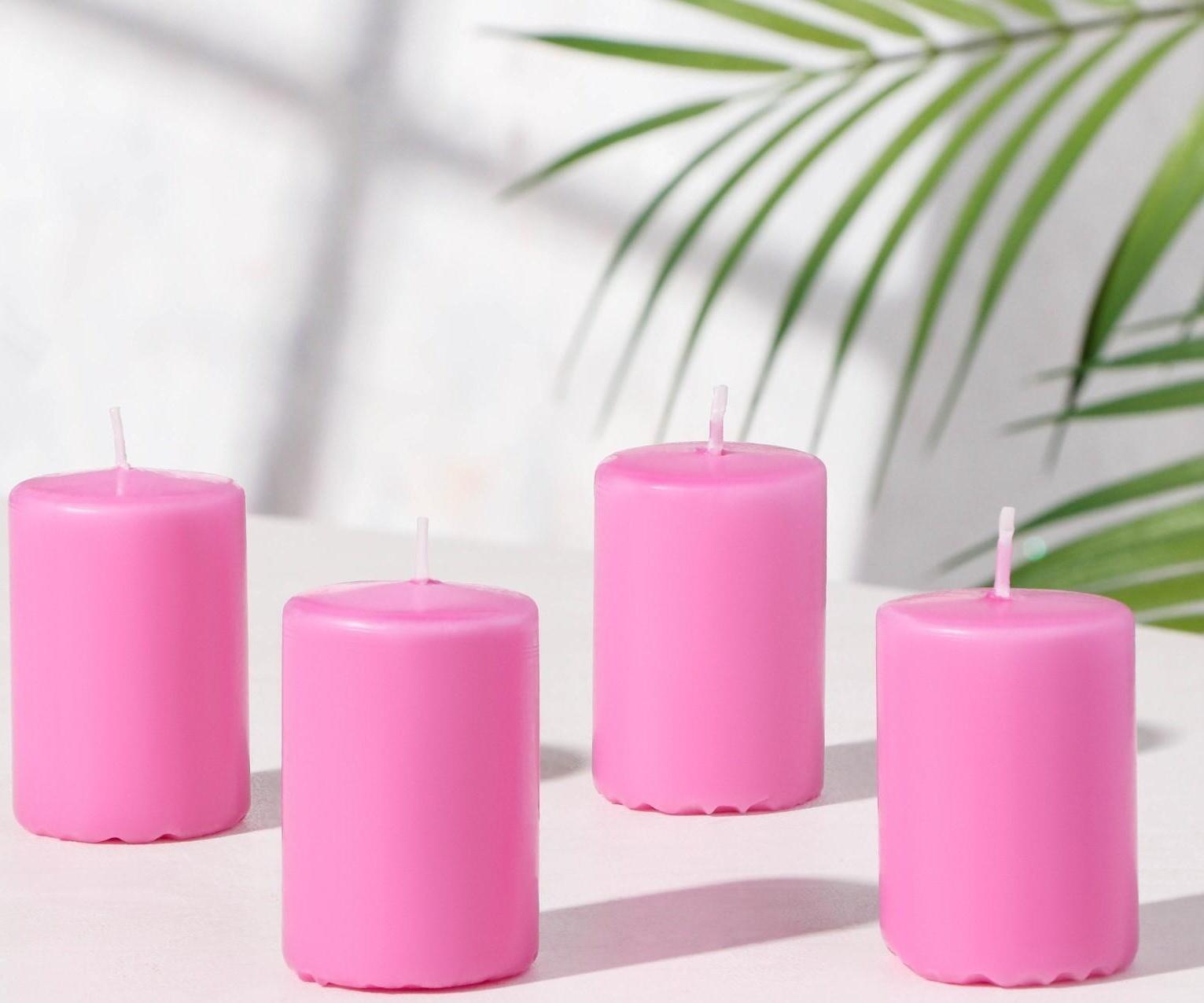 Набор свечей-цилиндров 