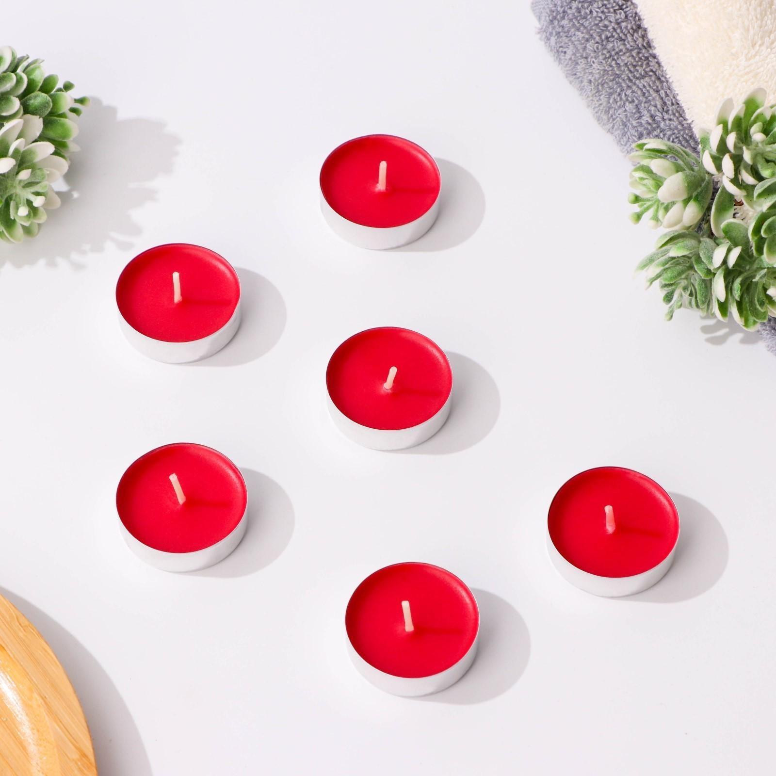 Набор чайных свечей ароматических 