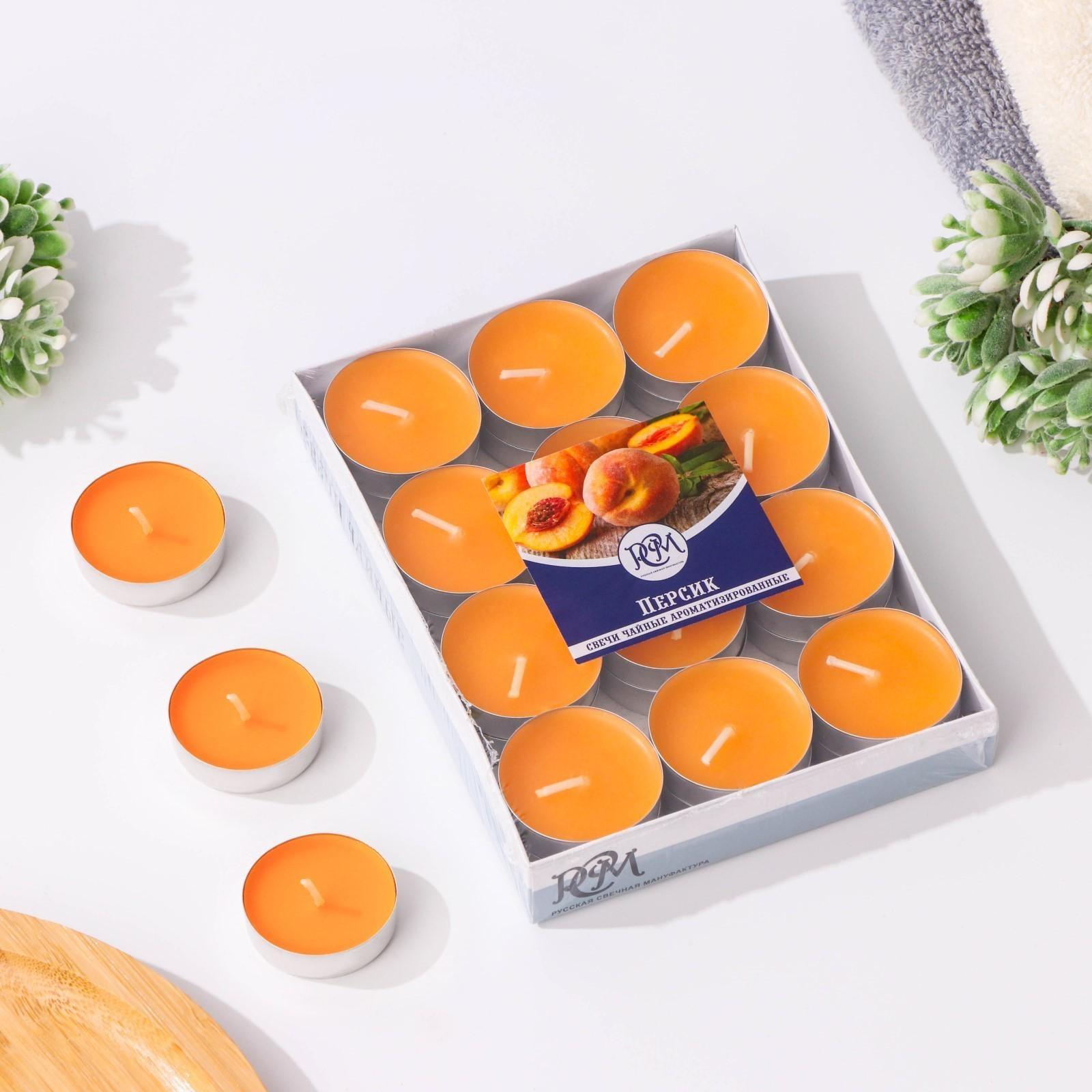 Набор чайных свечей ароматических 