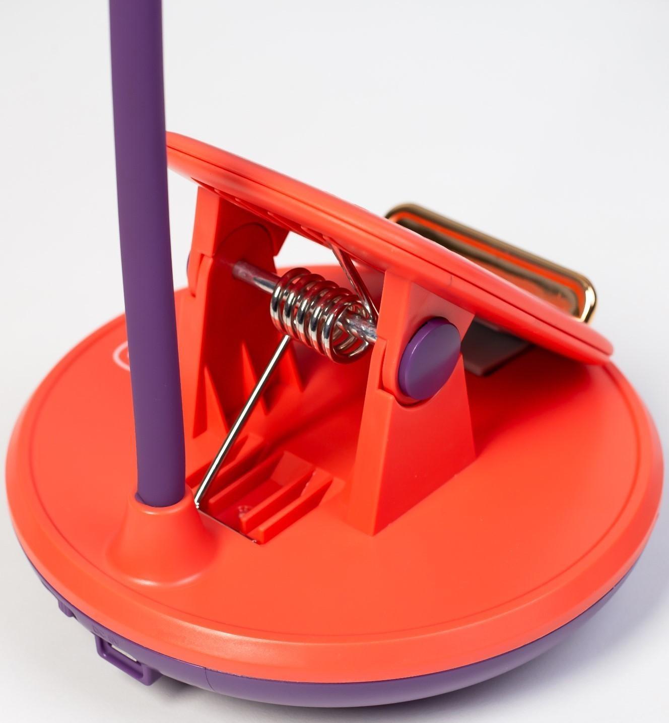 Настольная лампа Эдельс LED 3Вт 3000-6000К USB АКБ оранжевый 12,5х12,5х39,5 см