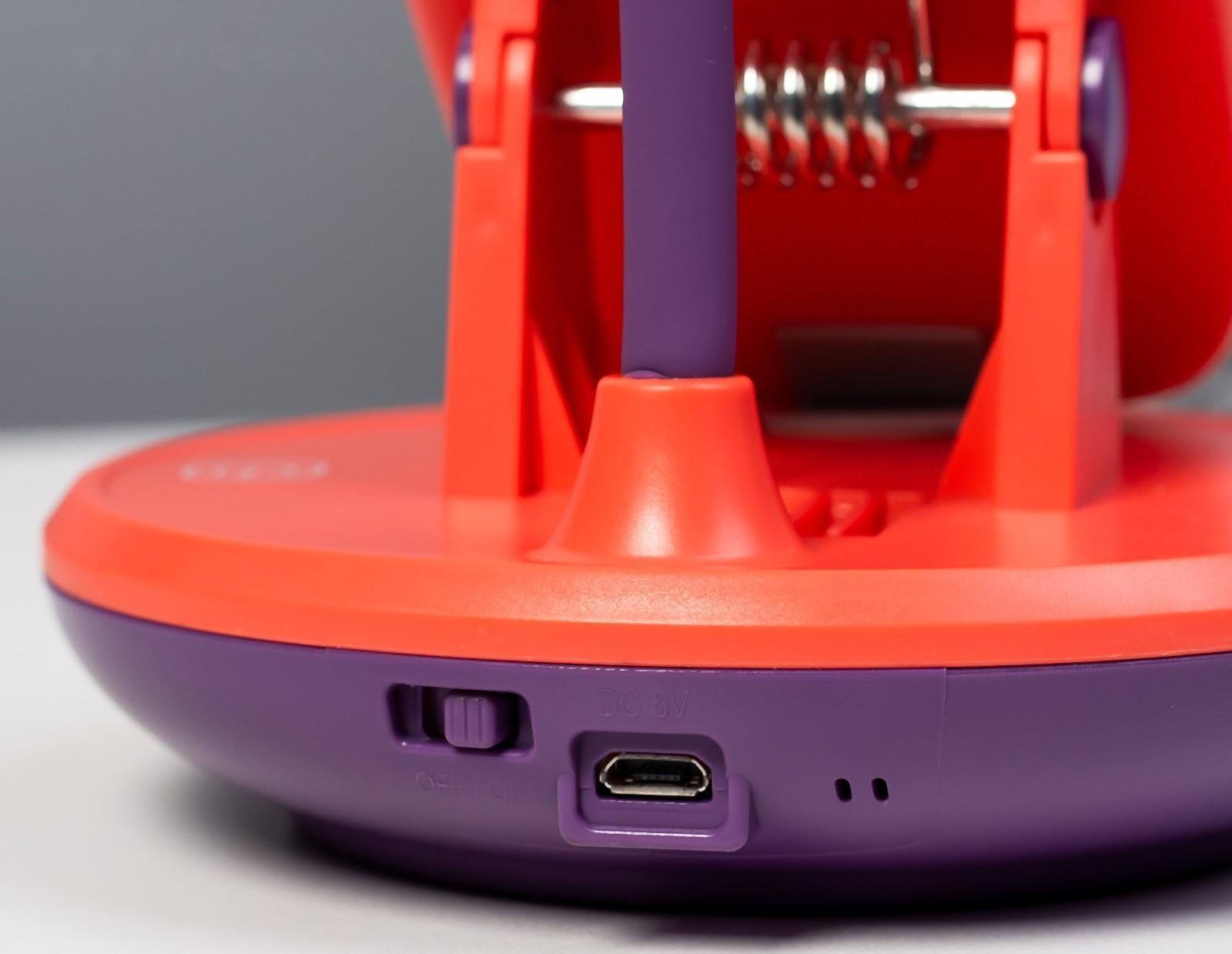 Настольная лампа Эдельс LED 3Вт 3000-6000К USB АКБ оранжевый 12,5х12,5х39,5 см