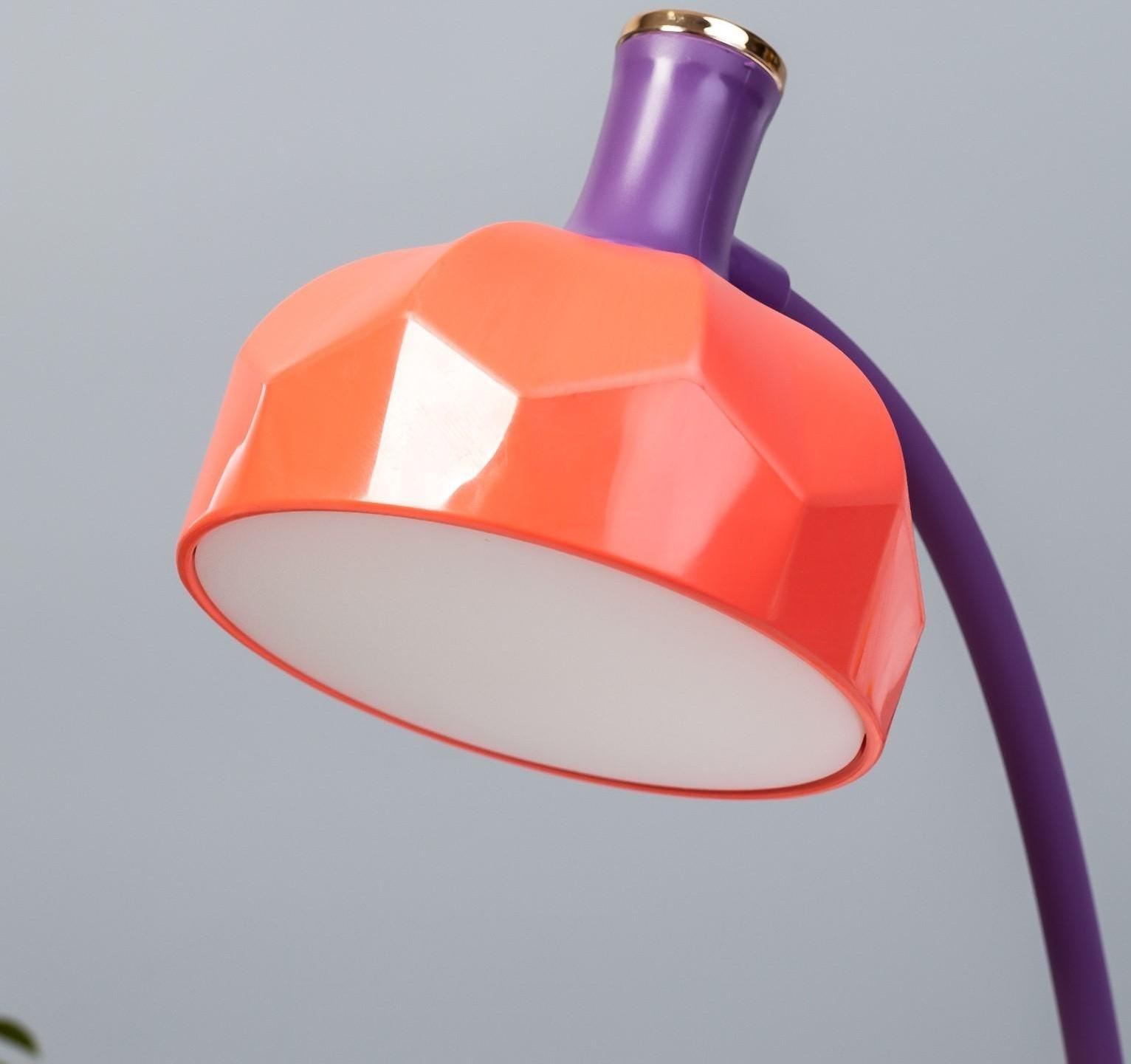 Настольная лампа Эдельс LED 3Вт 3000-6000К USB АКБ оранжевый 12,5х12,5х39,5 см