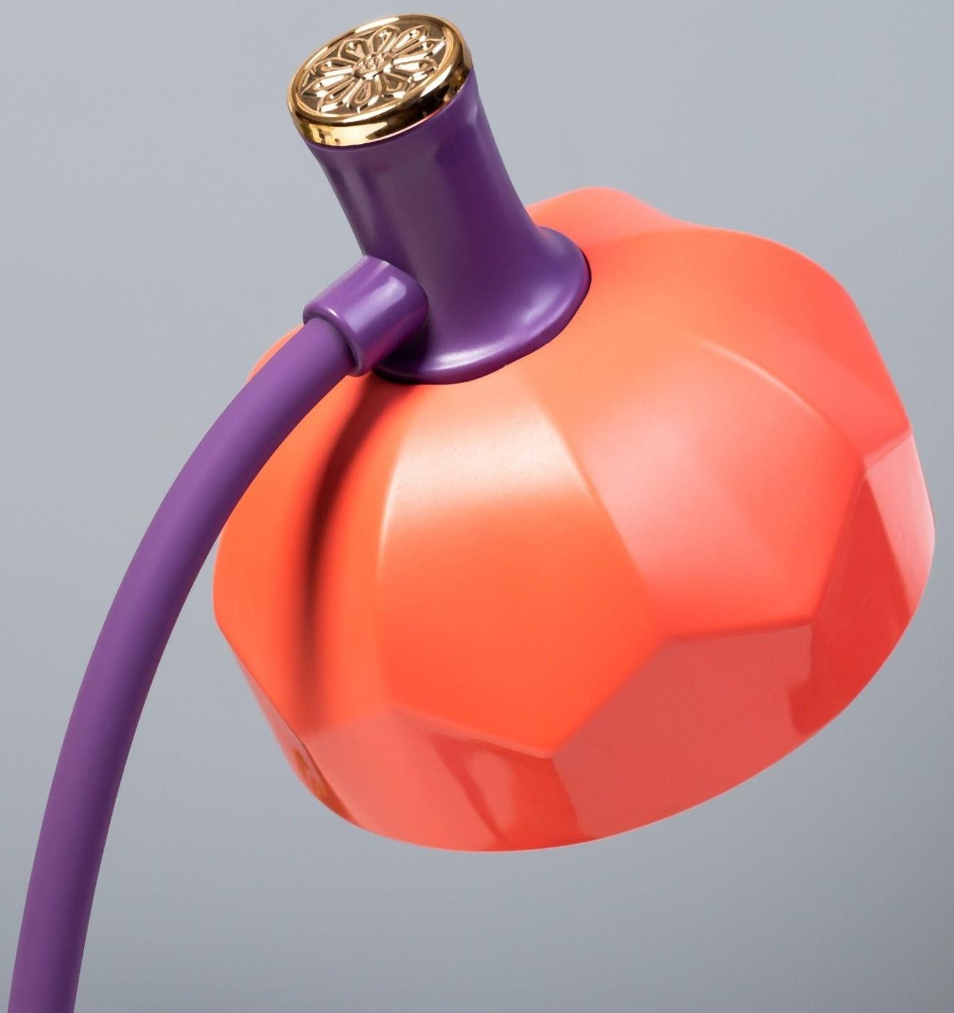 Настольная лампа Эдельс LED 3Вт 3000-6000К USB АКБ оранжевый 12,5х12,5х39,5 см