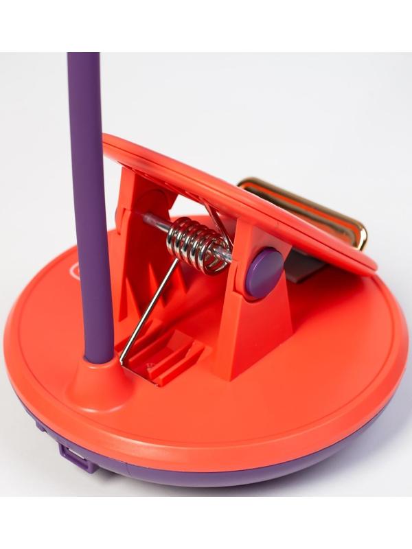 Настольная лампа Эдельс LED 3Вт 3000-6000К USB АКБ оранжевый 12,5х12,5х39,5 см