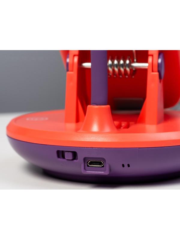 Настольная лампа Эдельс LED 3Вт 3000-6000К USB АКБ оранжевый 12,5х12,5х39,5 см