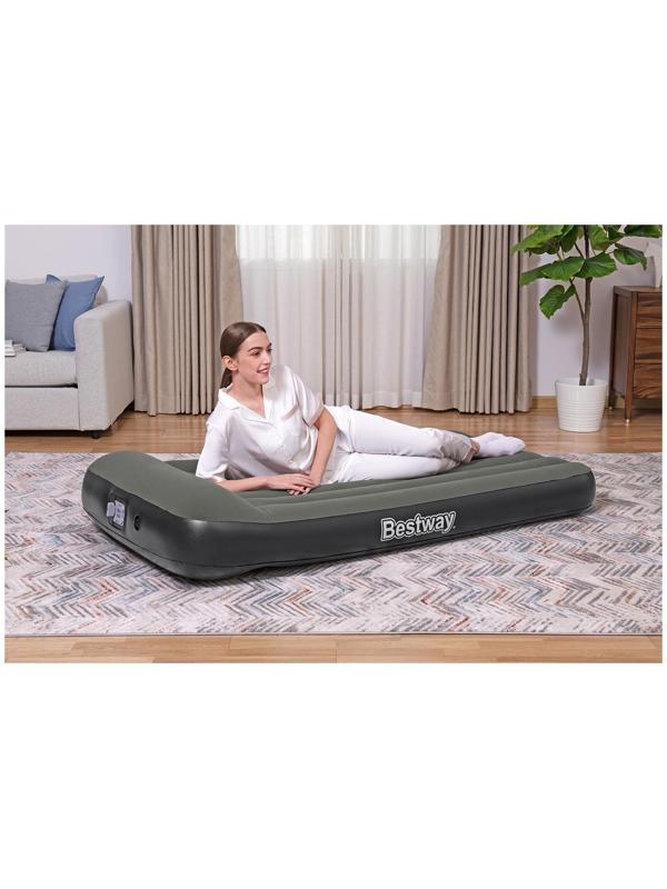 Кровать надувная Tritech Airbed Twin Built 188 х 99 х 30 см, встроенный насос с аккум 67929   743434