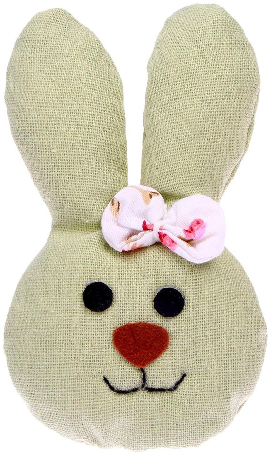 Мягкая игрушка «Зайка», на подвеске, цвета МИКС