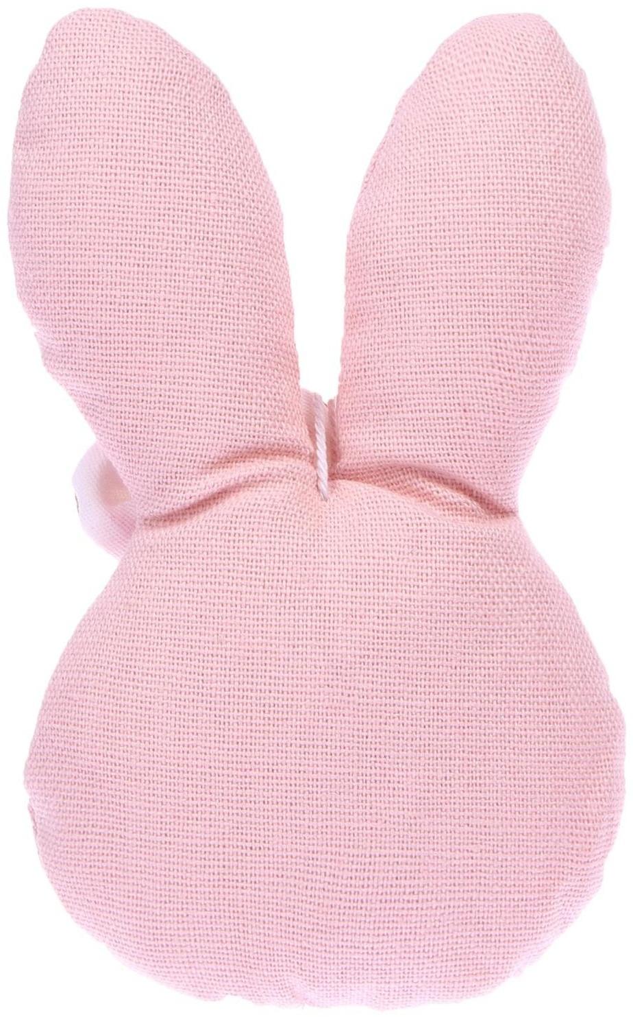 Мягкая игрушка «Зайка», на подвеске, цвета МИКС