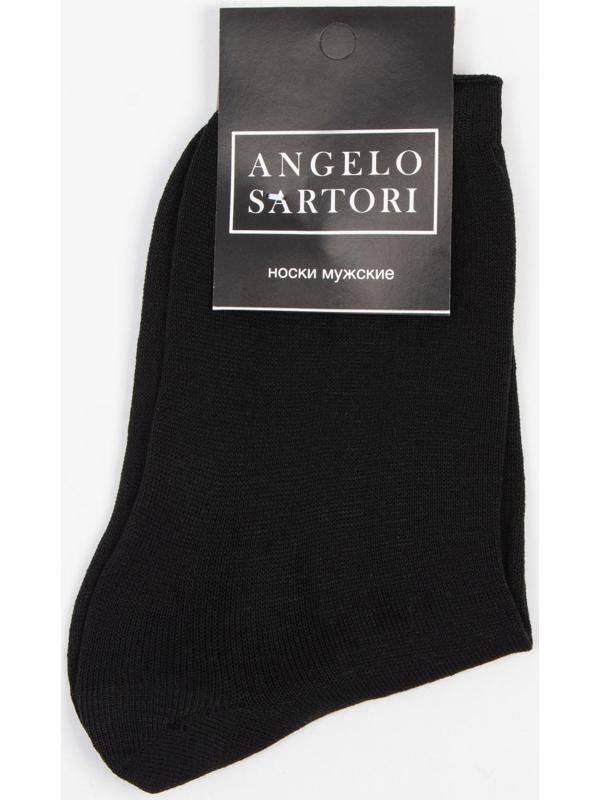 Носки мужские, цвет чёрный, размер 25