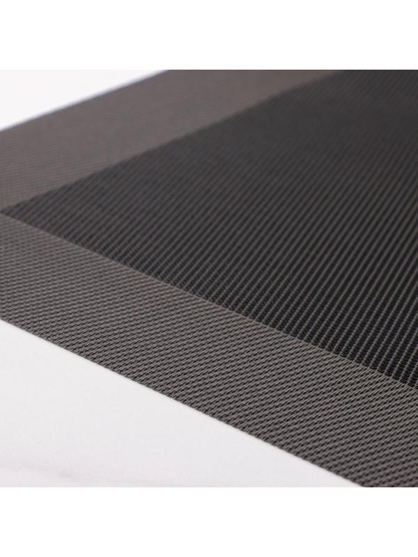 Набор салфеток сервировочных на стол Доляна «Шахматы», 45×30 см, 4 шт, цвет серебряный