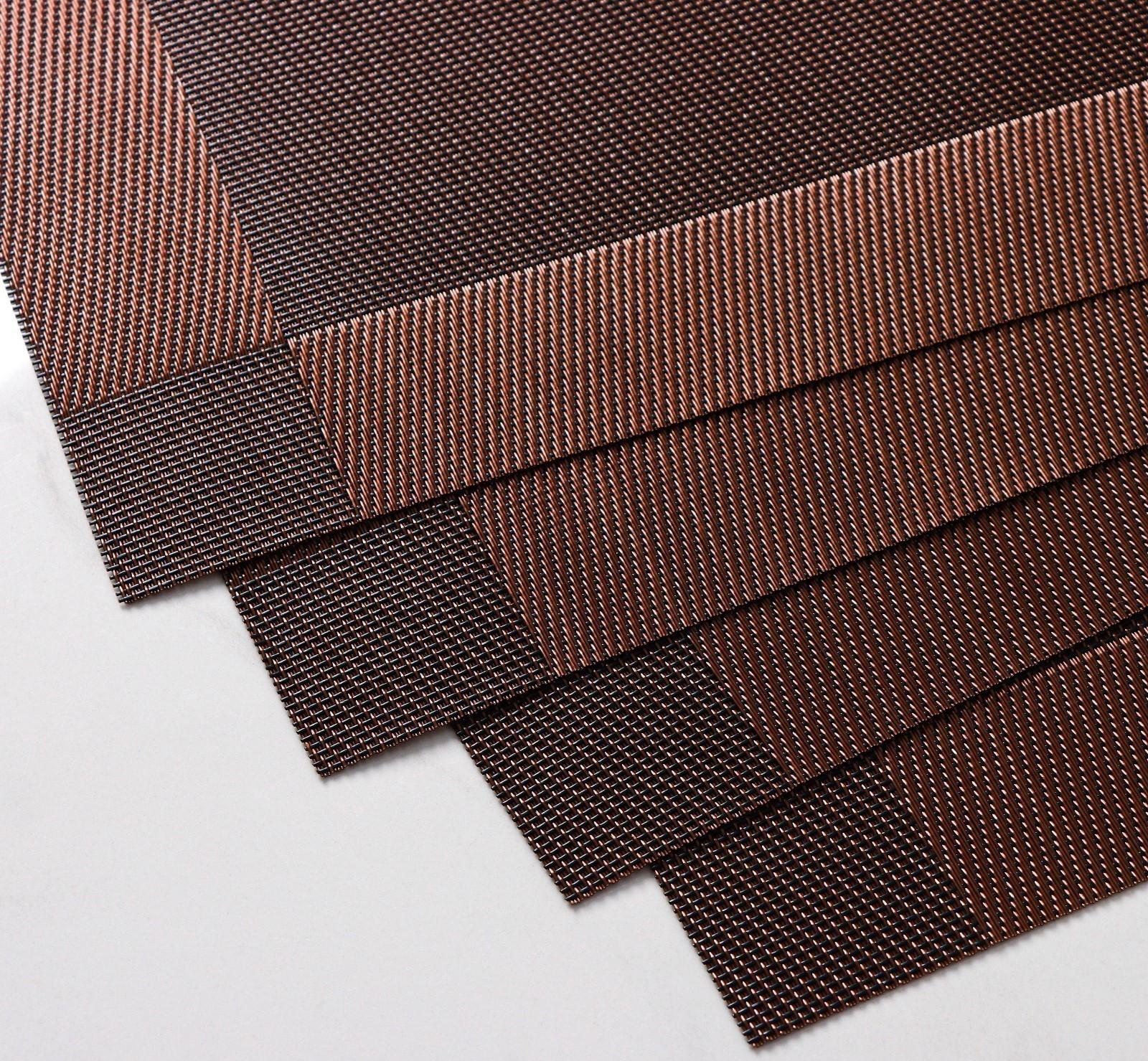 Набор салфеток сервировочных на стол Доляна «Шахматы», 45×30 см, 4 шт, цвет коричневый