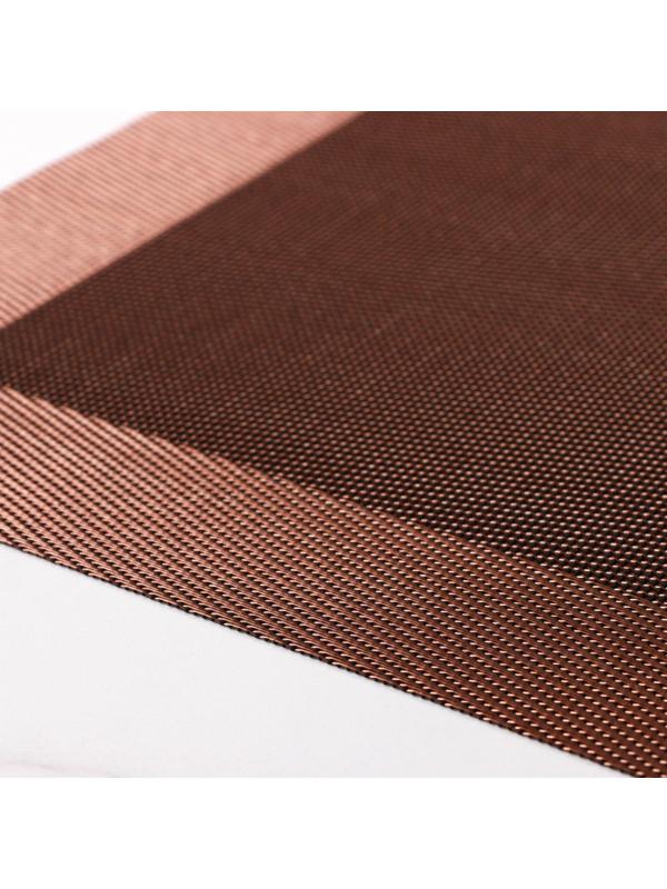 Набор салфеток сервировочных на стол Доляна «Шахматы», 45×30 см, 4 шт, цвет коричневый