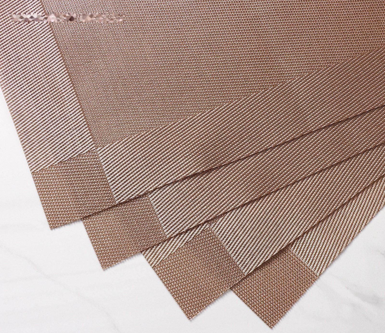 Набор салфеток сервировочных на стол Доляна «Шахматы», 45×30 см, 4 шт, цвет светло-коричневый