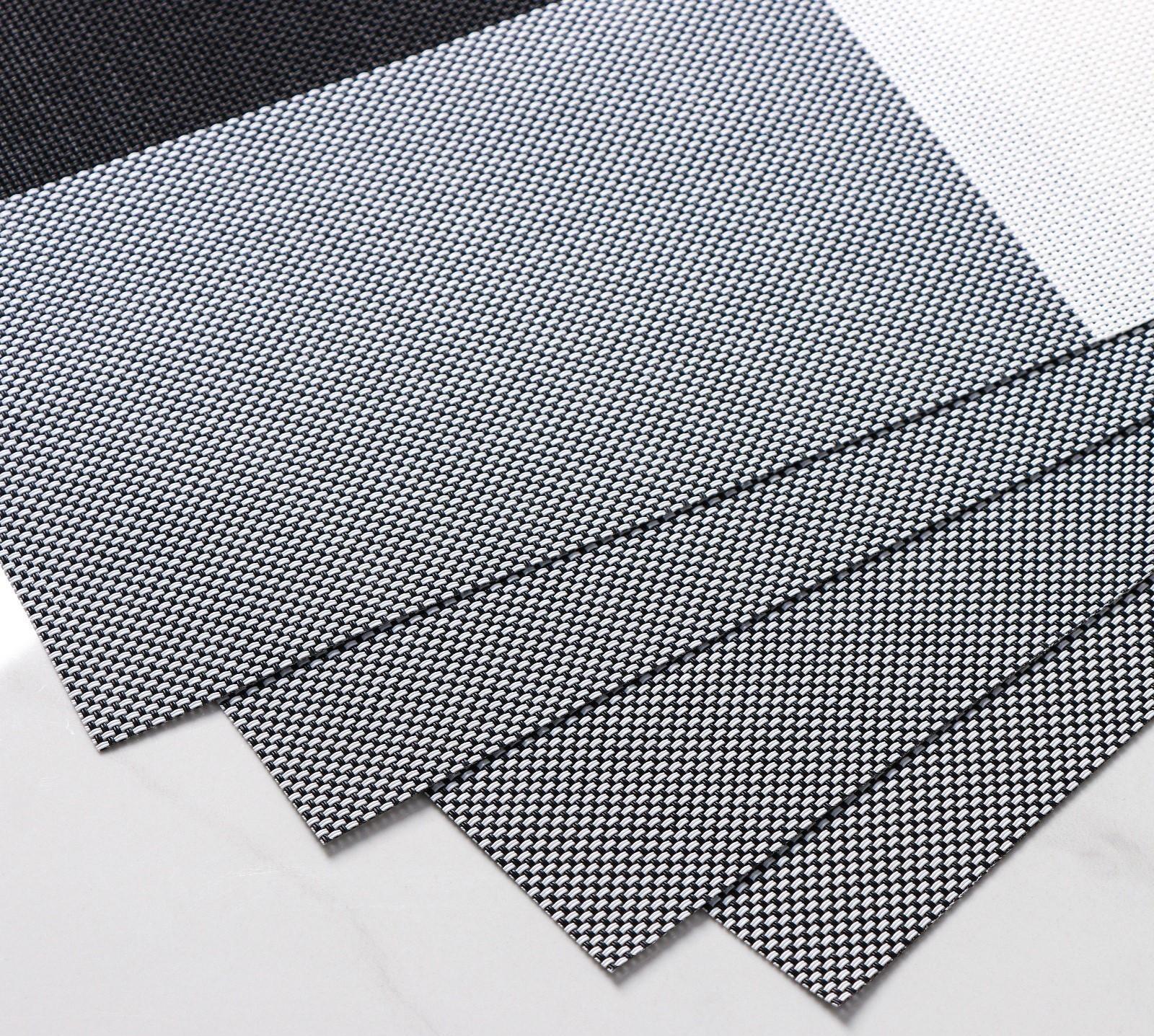 Набор салфеток сервировочных на стол Доляна «Настроение», 4 шт, 45×30 см, цвет бело-чёрный