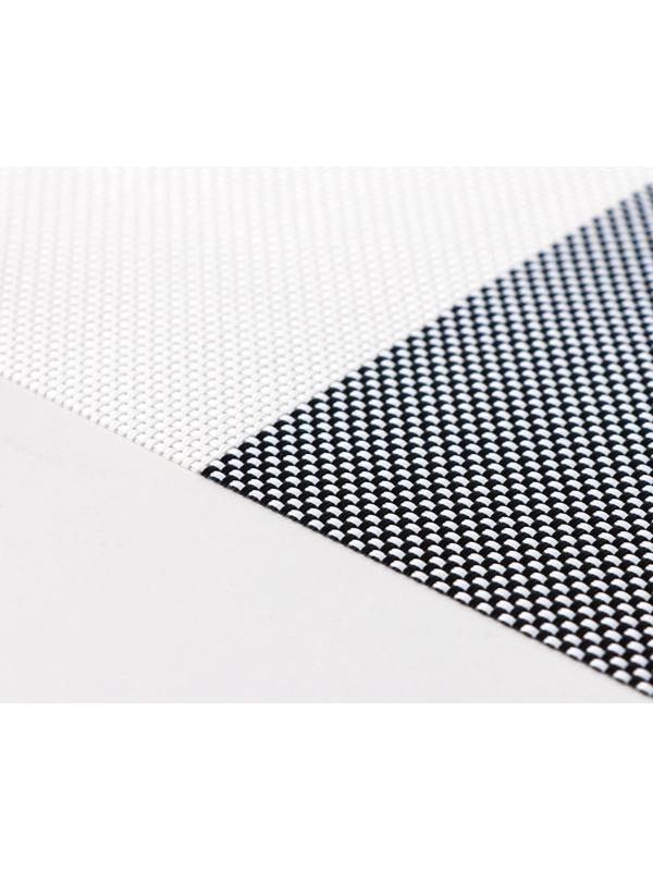 Набор салфеток сервировочных на стол Доляна «Настроение», 4 шт, 45×30 см, цвет бело-чёрный