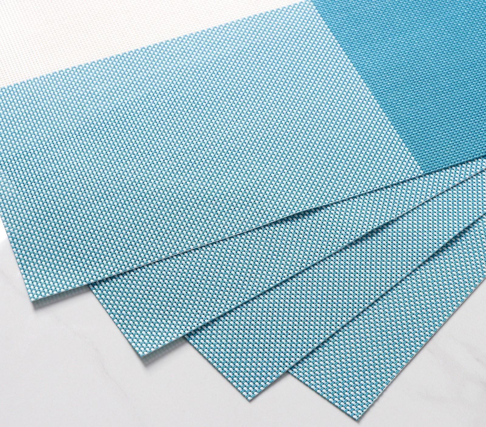 Набор салфеток сервировочных на стол Доляна «Настроение», 4 шт, 45×30 см, цвет бело-синий