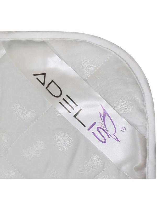 Одеяло облегченное Лебяжий пух 172х205 см, полиэфирное волокно 200гр, пэ