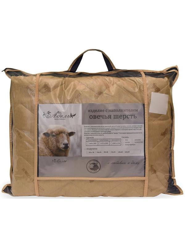 Одеяло Овечка облег 172х205 см, полиэфирное волокно 150г, 100% полиэстер