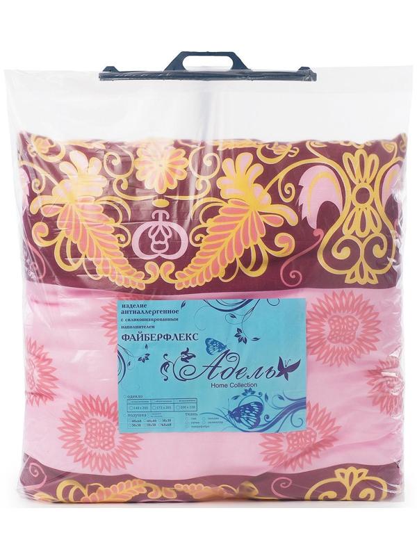 Подушка Эконом 38х38см, (фас 2шт) МИКС, полиэфирное волокно, полиэстер 100%