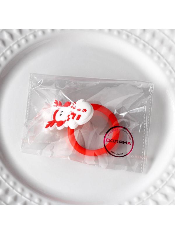 Кольцо для салфеток Доляна «Снеговик», 5×5,5 см