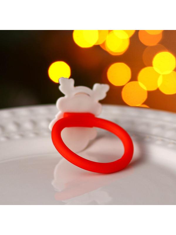 Кольцо для салфеток Доляна «Снеговик», 5×5,5 см