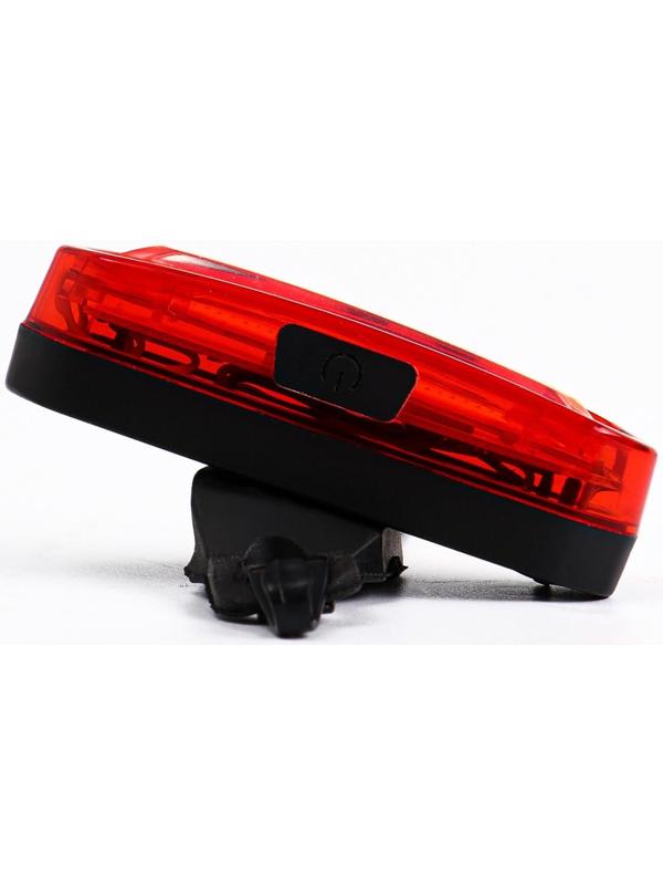 Фонарь велосипедный аккумуляторный, 800 мАч, 200 лм, 6 режимов, COB, IPX5, USB, 7 x 2 см