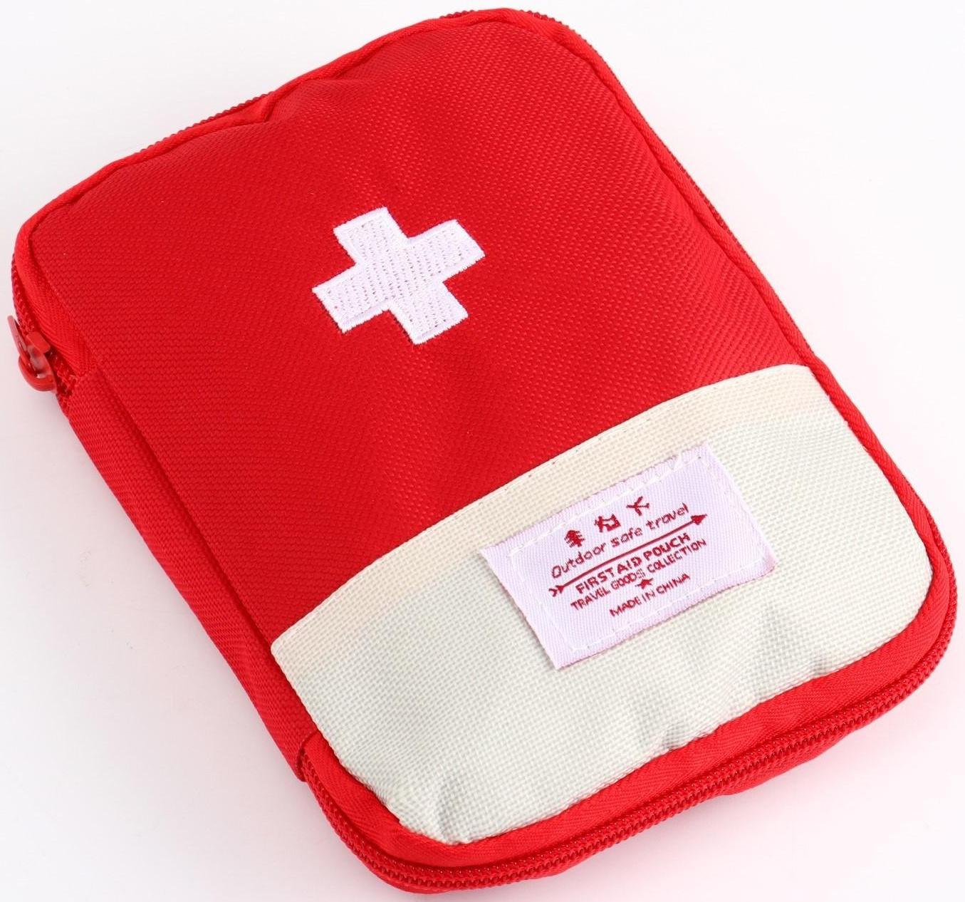 Аптечка походная, красная