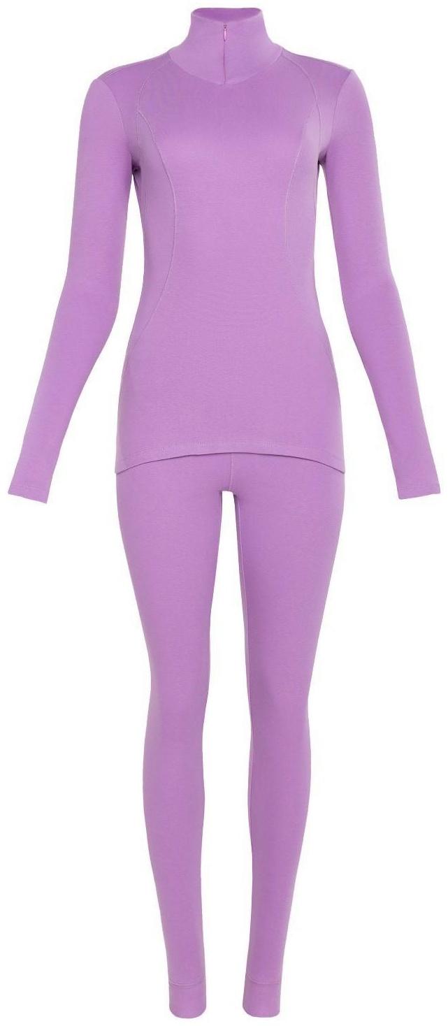 Термобельё женское (лонгслив, лосины) MINAKU цвет фиолетовый, размер 42