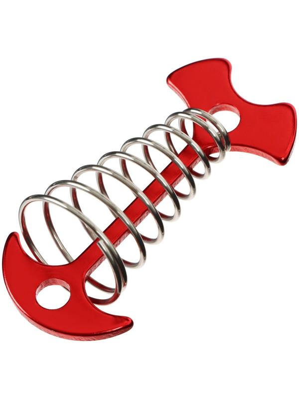 Колышек для палатки с пружиной, цвет красный