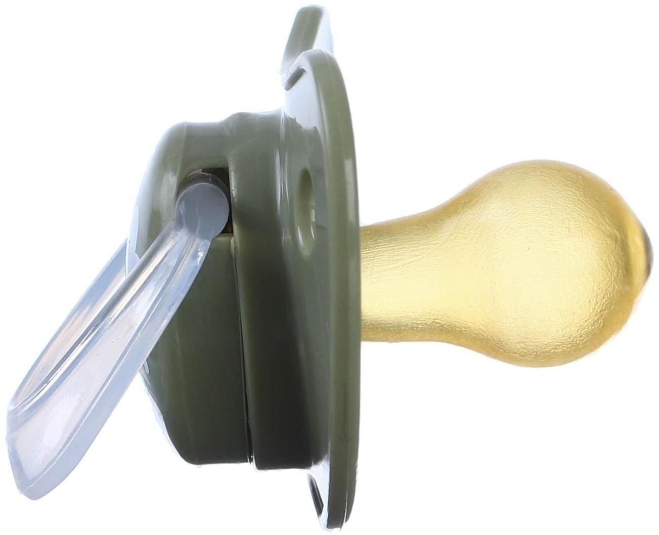 Соска - пустышка классическая, латекс, +3мес., «Облачко»