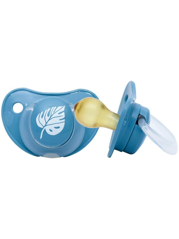 Соска - пустышка классическая, латекс, +3мес., «Листочек»