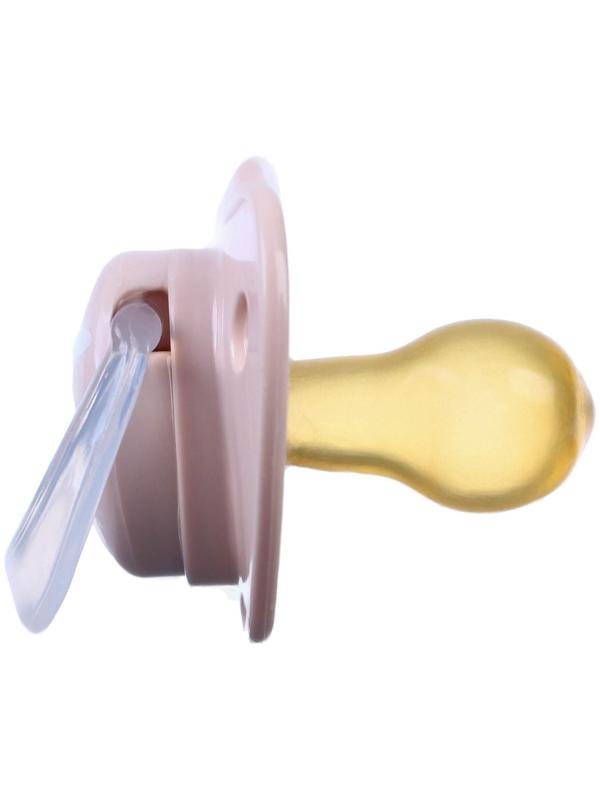 Соска - пустышка классическая, латекс, +3мес., «Зайка»