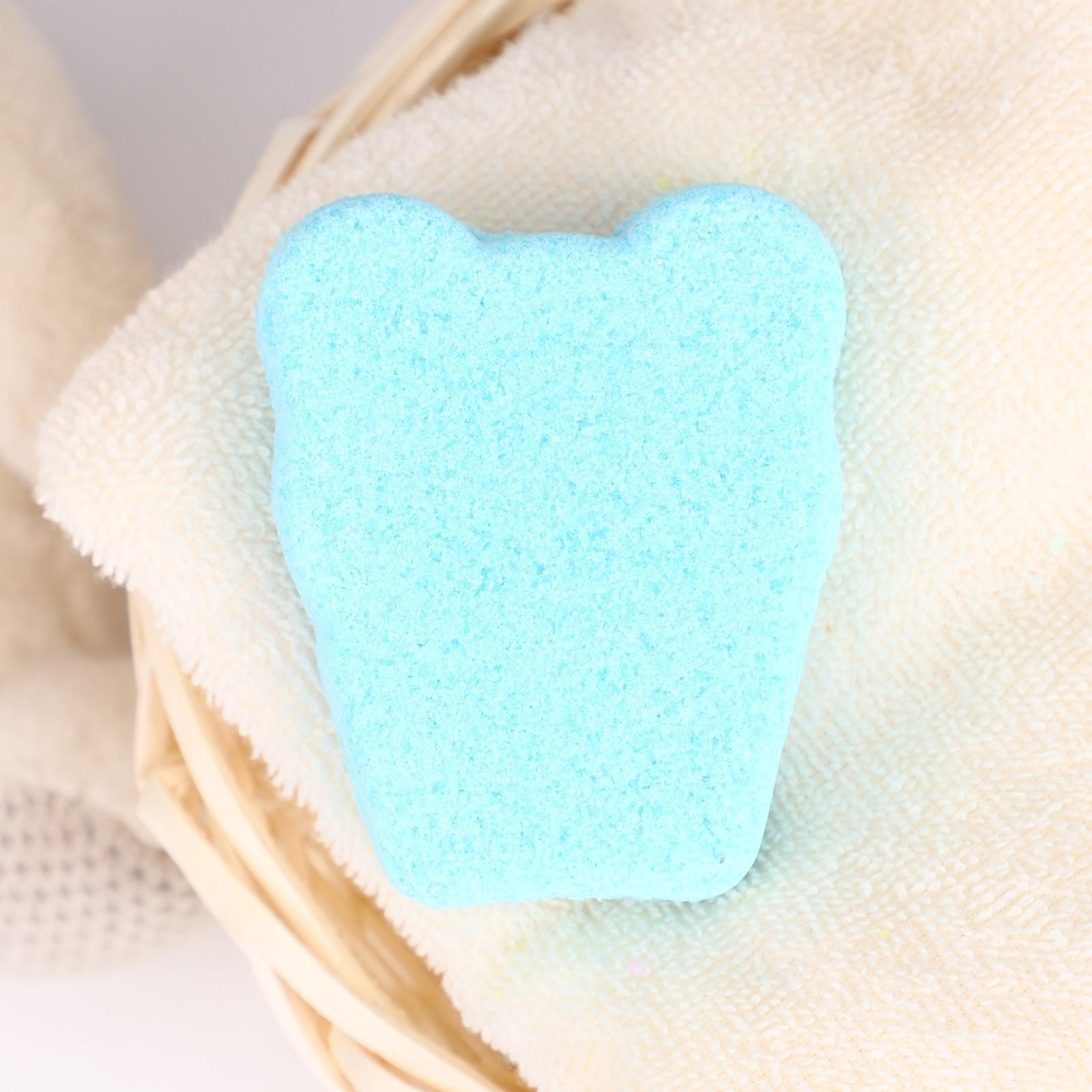 Детские бомбочки для ванны  «Няшка бурляшка», аромат бабл-гам, 110 г