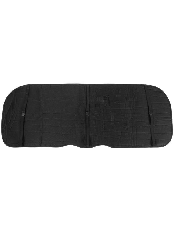 Накидка на заднее сиденье, искусственный мутон, на антислике, 50 х 150 см, черный