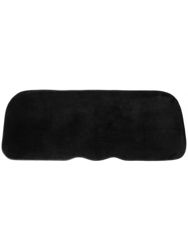 Накидка на заднее сиденье, искусственный мутон, на антислике, 50 х 150 см, черный