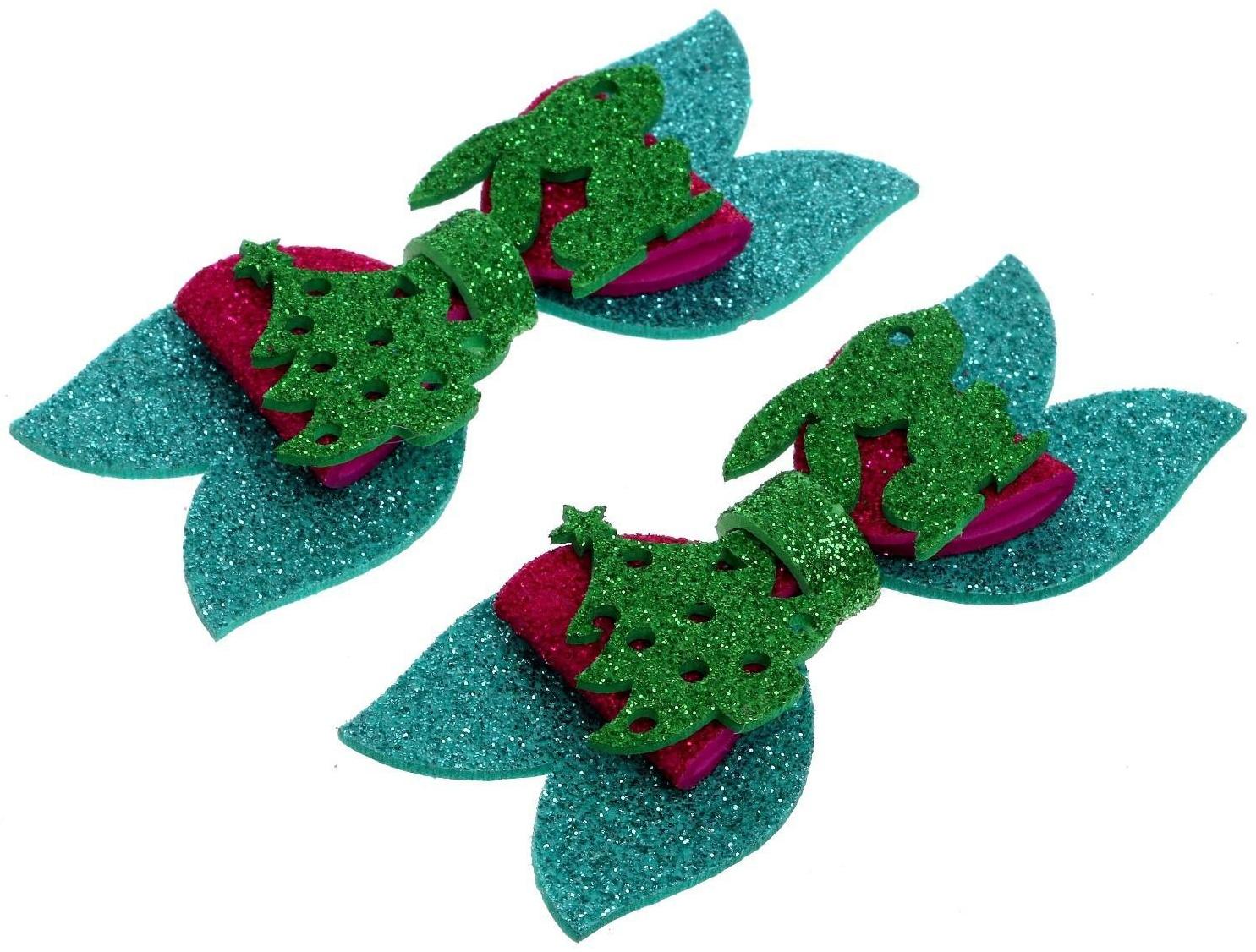 Карнавальный зажим «Зайка» набор 2 шт., МИКС