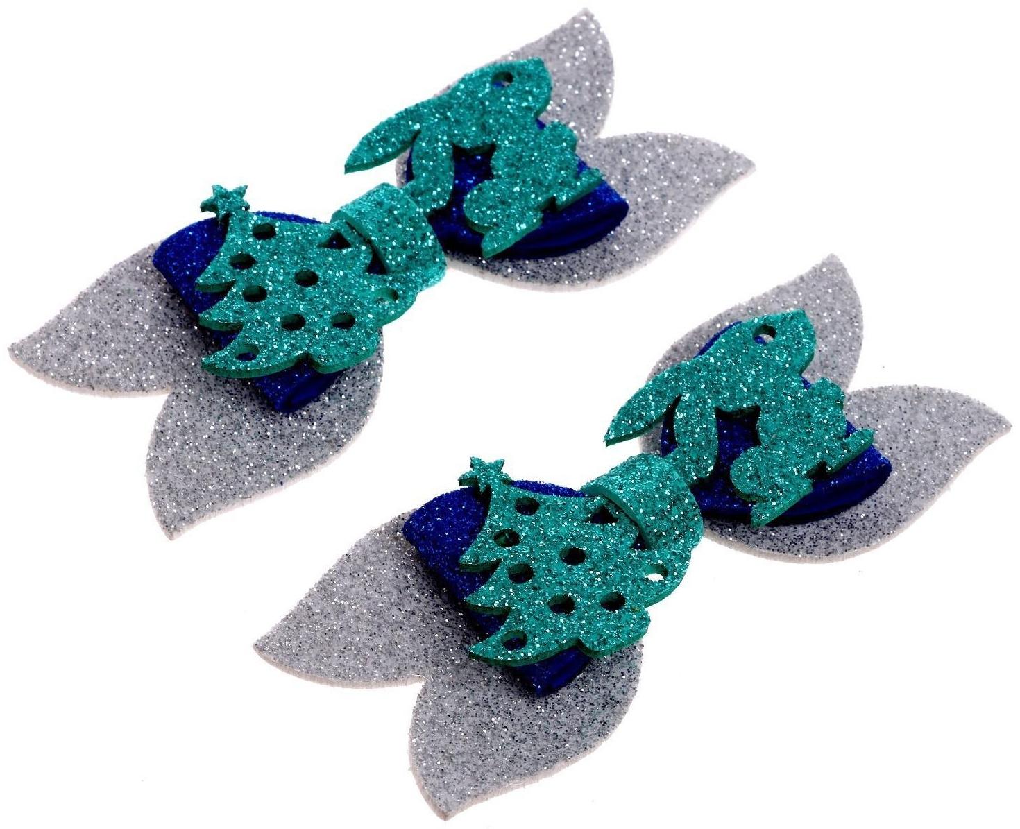 Карнавальный зажим «Зайка» набор 2 шт., МИКС