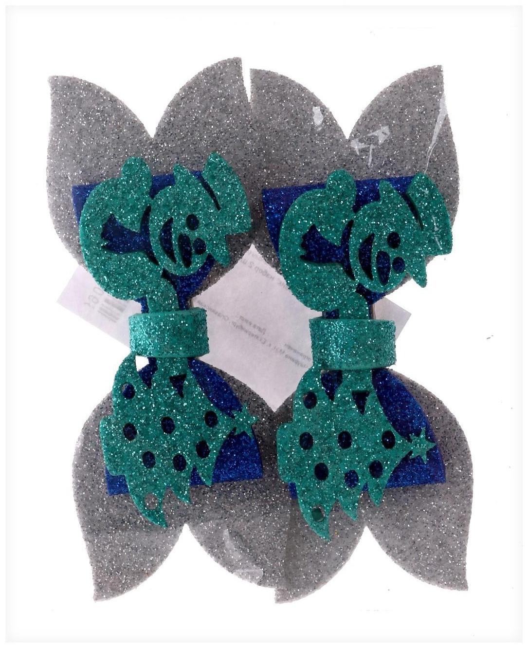 Карнавальный зажим «Снеговик» набор 2 шт., МИКС