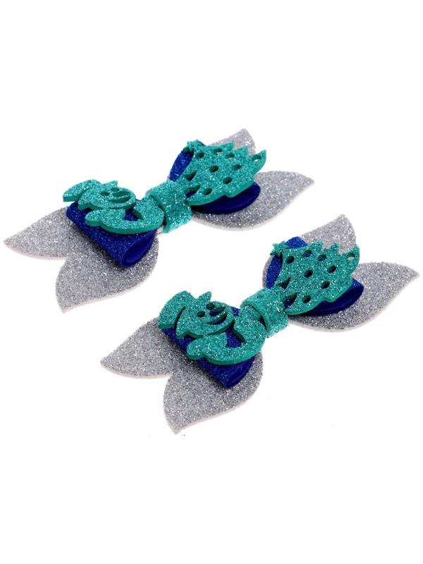 Карнавальный зажим «Снеговик» набор 2 шт., МИКС