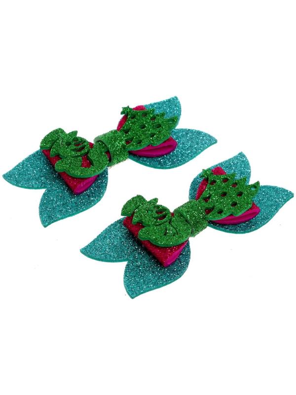 Карнавальный зажим «Снеговик» набор 2 шт., МИКС