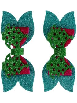 Карнавальный зажим «Ёлочка» набор 2 шт., МИКС