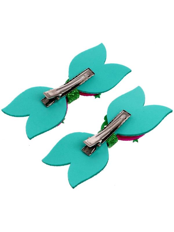 Карнавальный зажим «Ёлочка» набор 2 шт., МИКС