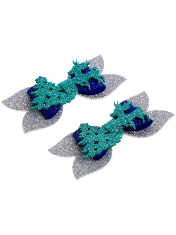 Карнавальный зажим «Олень» набор 2 шт., МИКС