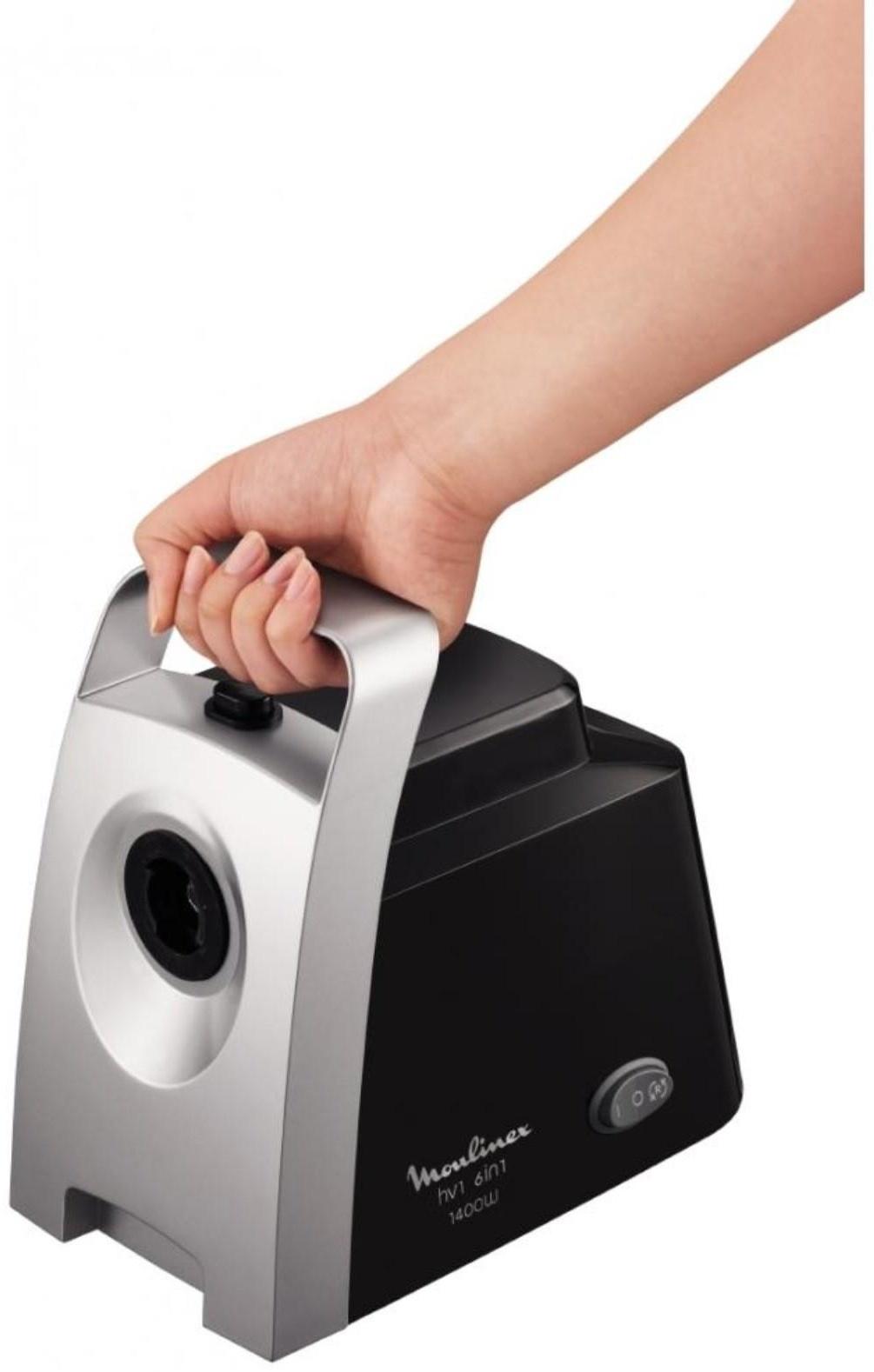 Мясорубка Moulinex ME108832, 1400 Вт, 1 скорость, 1.7 кг/мин, серебристая