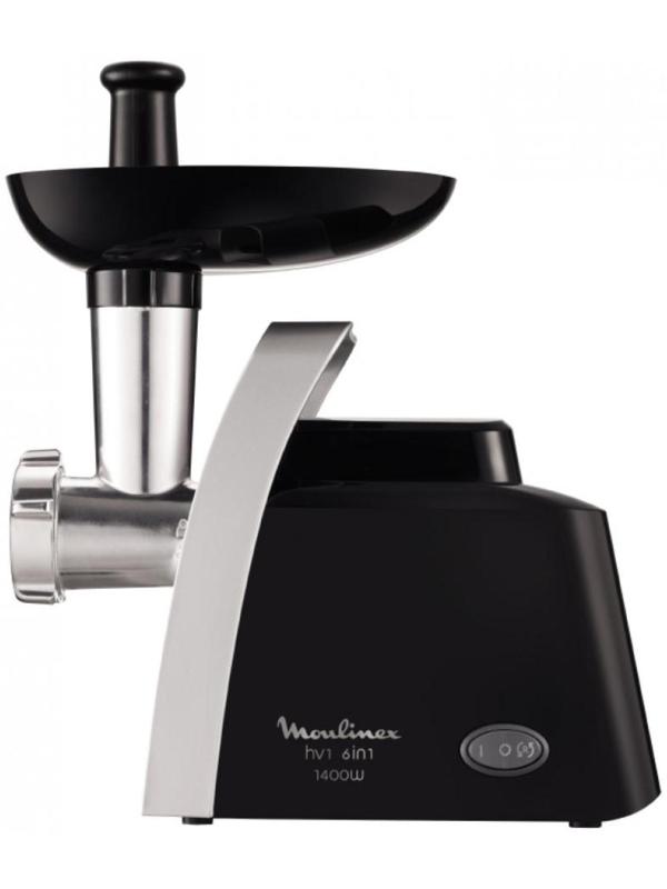 Мясорубка Moulinex ME108832, 1400 Вт, 1 скорость, 1.7 кг/мин, серебристая