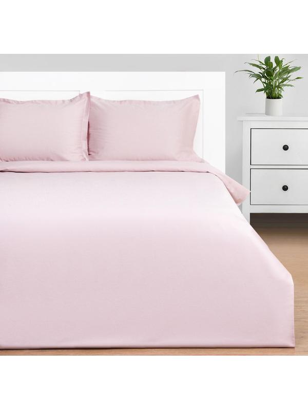 Постельное бельё Этель 2 сп Pink rose 175х215, 200х215, 50х70+3-2 шт, мако-сатин, 114г/м2