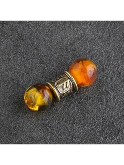 Комплект из трёх бусин 